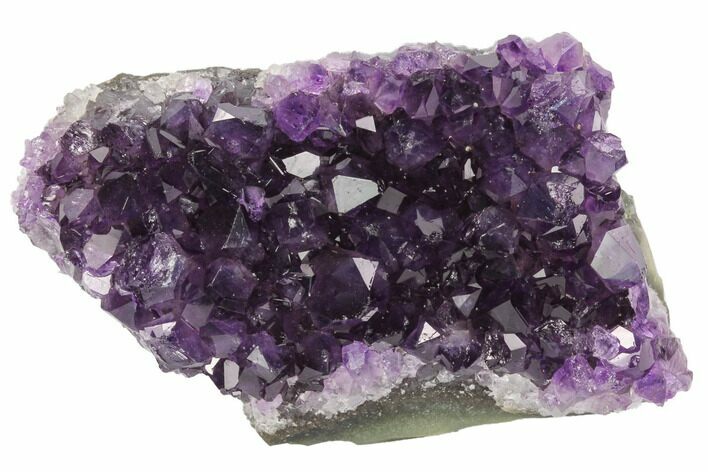 Dark Purple, Amethyst Crystal Cluster - Uruguay #122105
